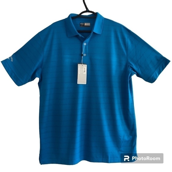 Callaway, Golf Shirt, Opti Dry Golf Polo Shirt, Size, L, New With Tags - Picture 1 of 10
